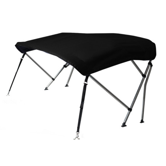 OS WHITEWATER PRO  BIMINI 1.7 - 1.9M BLACK  SUNBRELLA