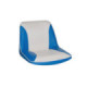 OS C- SEAT UPHOLSTERED BLUE/WHITE