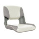 OS SKIPPER SEAT FOLDING UPHOLSTERED GREY/WHITE