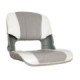 OS SKIPPER SEAT FOLDING UPHOLSTERED 5 PANEL GREY/WHITE