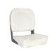 OS DELUXE FOLD DOWN SEAT UPHOLSTERED WHITE