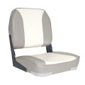 OS DELUXE FOLD DOWN SEAT UPHOLSTERED GREY/WHITE