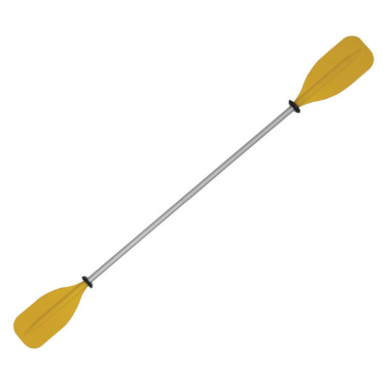 OS ECONOMY KIDS KAYAK PADDLE 2 PCE 1800mm YELLOW