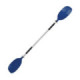 OS KAYAK PADDLE 2 PCE - ASYMMETRIC BLADES 2170mm BLUE