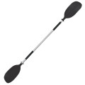 OS KAYAK PADDLE 2 PCE - ASYMMETRIC BLADES 2170mm BLACK