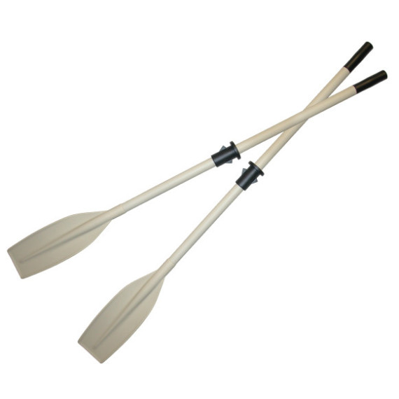 OS OARS ALUMINIUM SOLID 1 PCE WITH STOPS 1.52M (5') PAIR