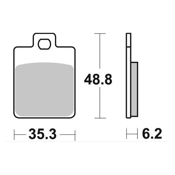 Sbs Brakepads HM Scooter