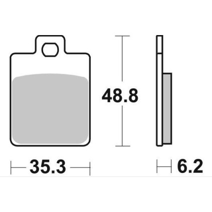 Sbs Brakepads HM Scooter