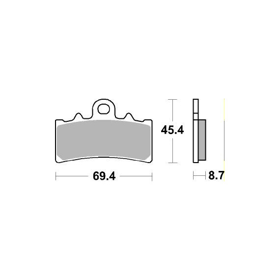  Sbs Brakepads Dual Carbon