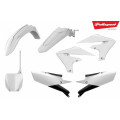 Polisport plastic kit YZ450F 18 WHITE (1)