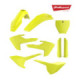 Polisport plastic kit TC125/250, FC250/350/450 16-18 Flo yellow (1)