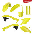 Polisport plastic kit KX450F 16-18 Flo yellow (1)