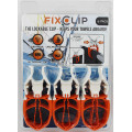 FIXCLIP 6-pack white