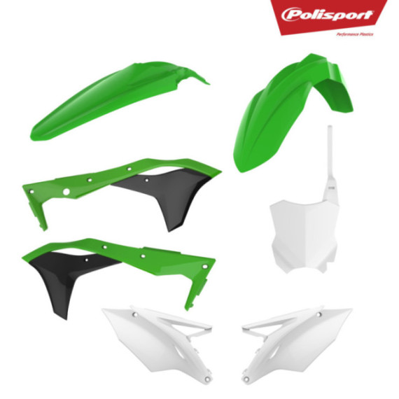 Polisport plastic kit KX250F 17- OEM (1)