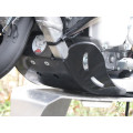 AXP Skid Plate Black Yamaha YZ125 05-20