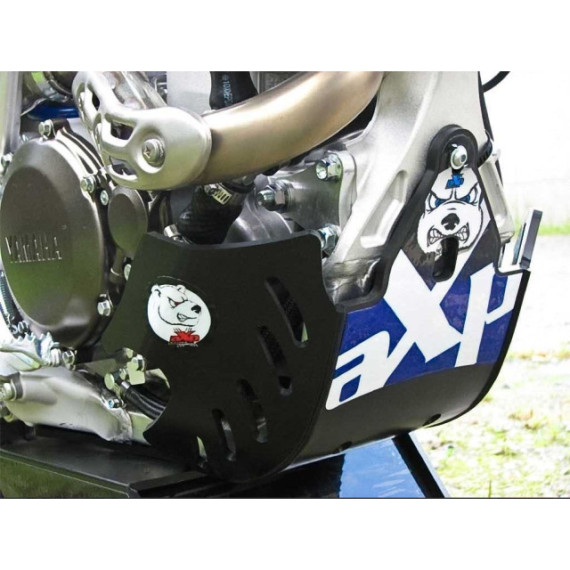  AXP Skid Plate Black/Blue Sticker Yamaha YZ250F 10-13