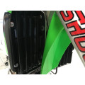 AXP Radiator Braces Black Spacers Kawasaki KX250F 17-18