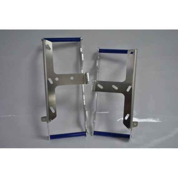 AXP Radiator Braces Blue Spacers Yamaha YZ125 02-20