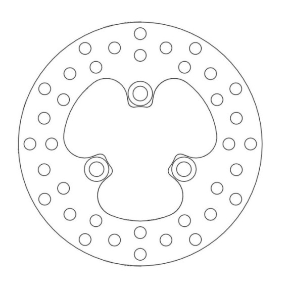 Moto-Master Brakedisc front Honda: TRX 250 X, TRX 250 R, TRX 300 EX, TRX 400