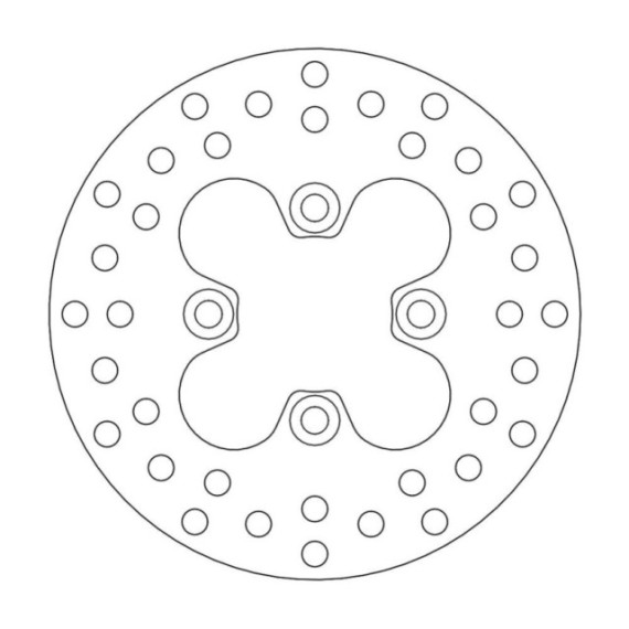 Moto-Master Brakedisc front Bombardier: DS 650