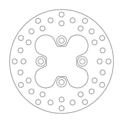 Moto-Master Brakedisc front Bombardier: DS 650