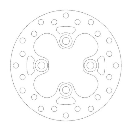 Moto-Master Brakedisc front Kawasaki: KFX 450, KFX 700