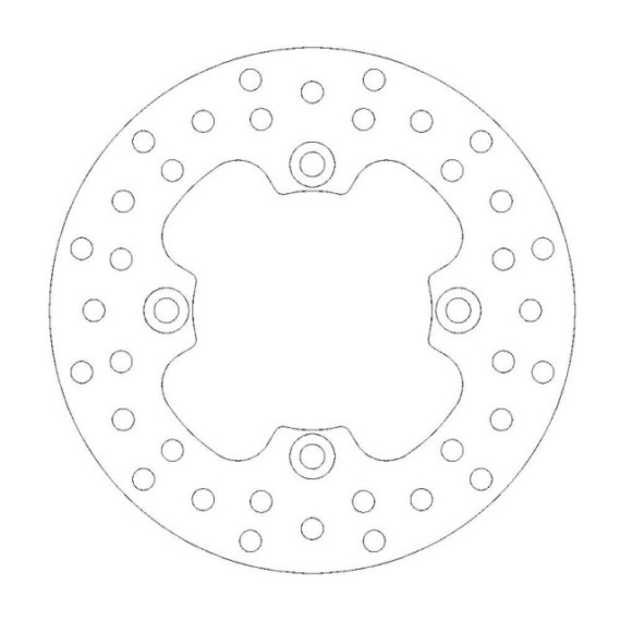 Moto-Master Brakedisc front Bombardier/CanAm Renegade 800