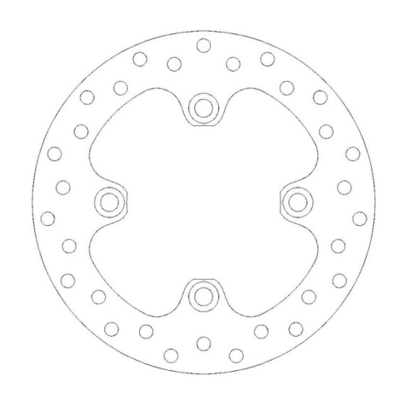 Moto-Master Brakedisc front Suzuki LTA 700 / 750 Kingquad 