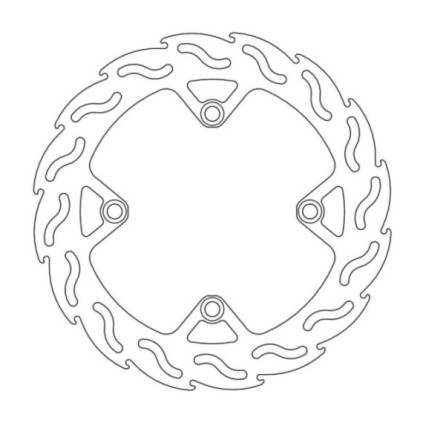 Moto-Master Flame Brakedisc rear Husqvarna 2011