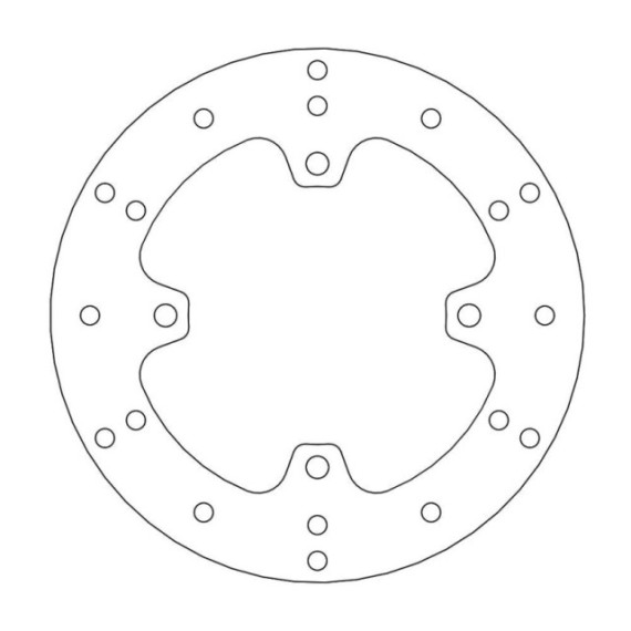 Moto-Master Brakedisc rear Polaris: Sportsman 400/500/600/700/800