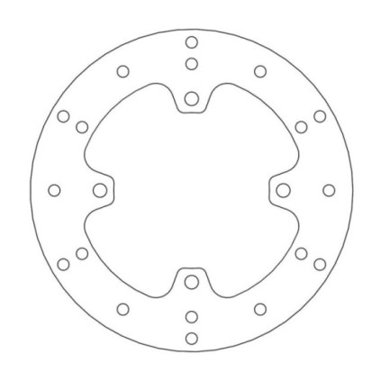 Moto-Master Brakedisc rear Polaris: Sportsman 400/500/600/700/800