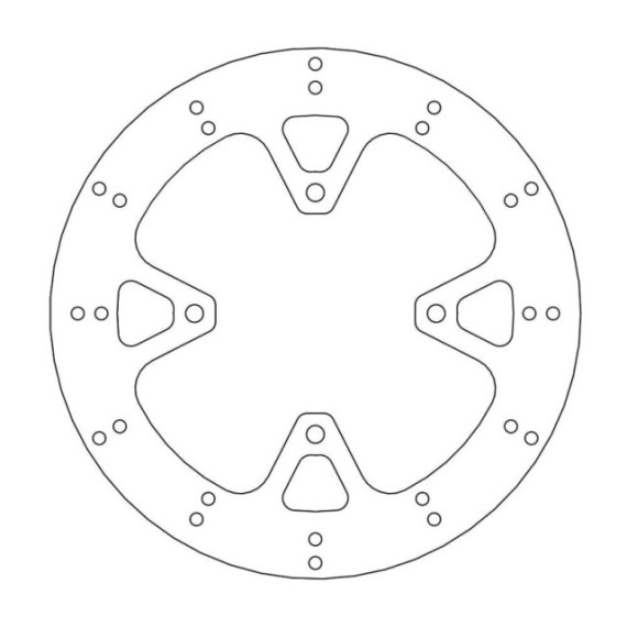 Moto-Master Brakedisc front Arctic Cat