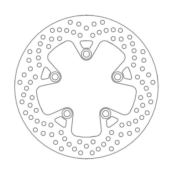 Moto-Master Halo Brakedisc rear Suzuki: GS600F/650F/1200F Bandit, GSX600F/750F