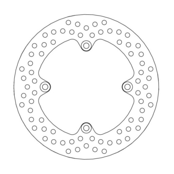 Moto-Master Halo Brakedisc rear Ducati: 748R/S/Biposto, 916SP/SPS/Strada/Racing,