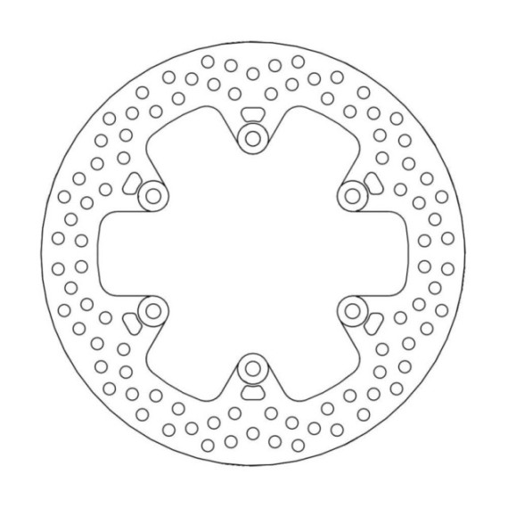 Moto-Master Halo Brakedisc rear Ducati: M600/620/750/800/1000, SS600/750/800, Mo