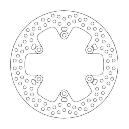 Moto-Master Halo Brakedisc rear Ducati: M600/620/750/800/1000, SS600/750/800, Mo