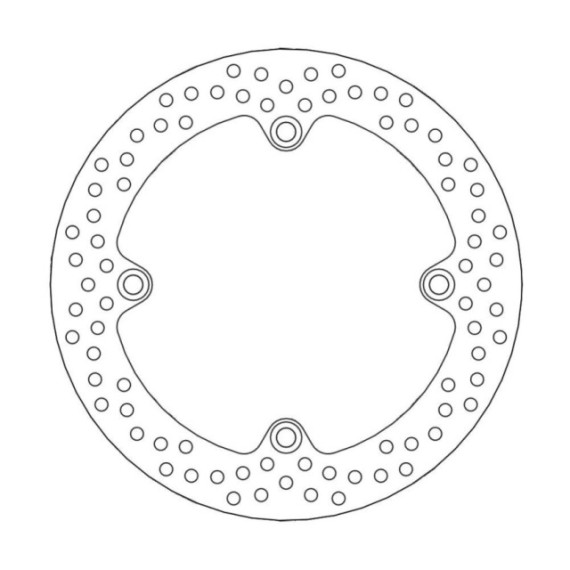 Moto-Master Halo Brakedisc rear Honda: XRV750, Varadero 1000 ABS