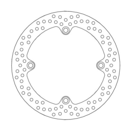 Moto-Master Halo Brakedisc rear Honda: XRV750, Varadero 1000 ABS