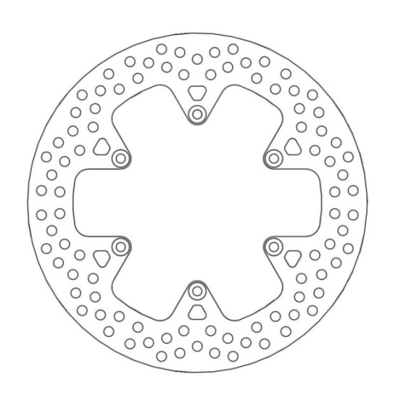 Moto-Master Halo Brakedisc rear KTM: 690R/Enduro, 950 Super Enduro R, 690SM/SMC,