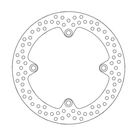 Moto-Master Halo Brakedisc rear Suzuki: DL650 Vstrom/ABS, DL1000 Vstrom, Kawasak