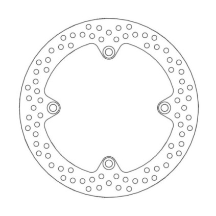 Moto-Master Halo Brakedisc rear Suzuki: DL650 Vstrom/ABS, DL1000 Vstrom, Kawasak