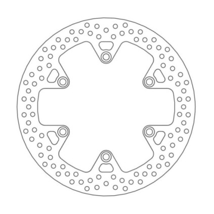 Moto-Master Halo Brakedisc front Honda: CB 500-600, CBF 500-600, CBR 1000F, VFR 