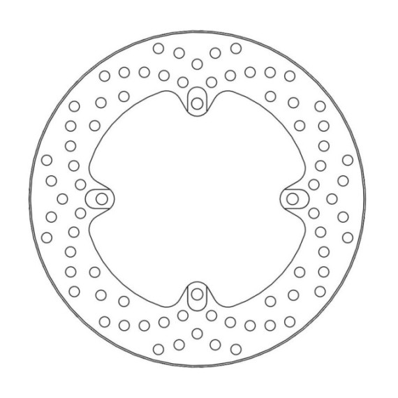 Moto-Master Halo Brakedisc rear MV Agusta: Butale 675, F3 800, Rivale