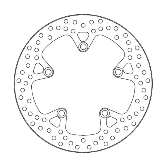 Moto-Master Halo Brakedisc rear Honda: CB1100