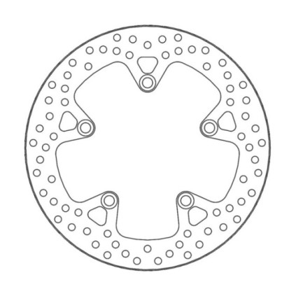 Moto-Master Halo Brakedisc rear Honda: CB1100