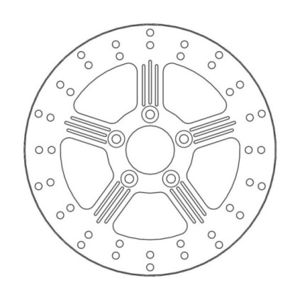 Moto-Master Harley Adrian Brakedisc Ø292 (10.2mm holes)