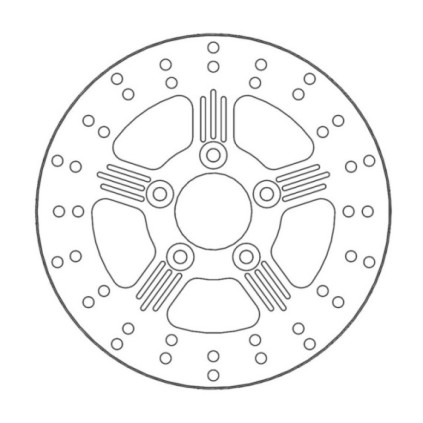 Moto-Master Harley Adrian Brakedisc rear Ø260