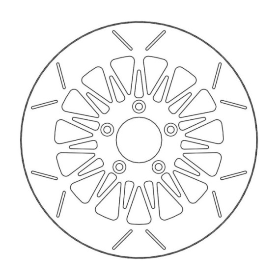 Moto-Master Harley Rialto Brakedisc Ø292 (8.7mm holes)