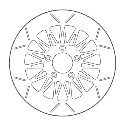 Moto-Master Harley Rialto Brakedisc Ø292 (8.7mm holes)