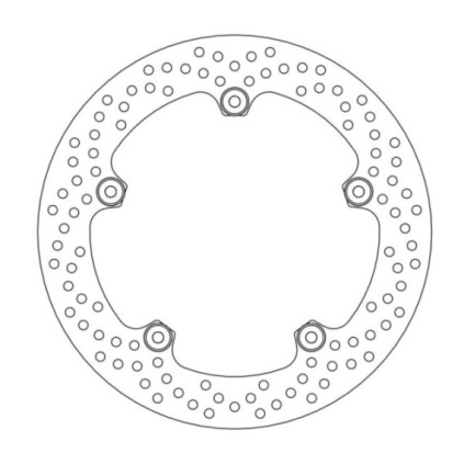 Moto-Master Halo Brakedisc front R1200GS, ADVENTURE (riveted)